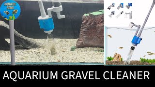 Automatic Aquarium Gravel Cleaner  How To Clean Fish waste From Aquarium  Cleaning Aquarium Sand [upl. by Adnohsed]