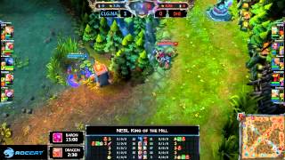 CLGPrime vs Dignitas Game 2 ROCCAT King of the Hill [upl. by Eenel]