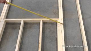 How To Frame a Window and Door Opening [upl. by Lytton]