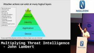 Nullcon Goa 2023  Keynote Multiplying Threat Intelligence by John Lambert [upl. by Binny198]