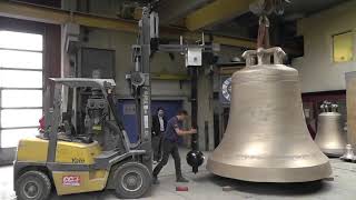 35000lbs Mount Tabor Bell [upl. by Nalim]