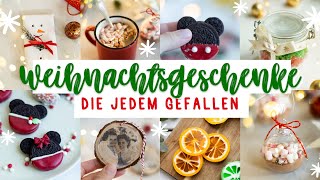 DIY Weihnachtsgeschenke selber machen die JEDEM gefallen Geschenkideen zum Wichteln basteln [upl. by Lundberg]