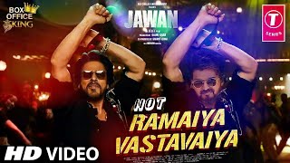 Ramaiya Vastavaiya Song Jawan  Shahrukh Khan Thalapathy Vijay  Not Ramaiya Vastavaiya Video Song [upl. by Ynnaej832]