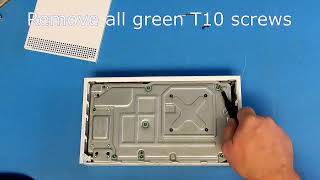 Xbox Series S Disassembly Power Supply Removal or Replacement Guide  DIY Tutorial [upl. by Bondie]