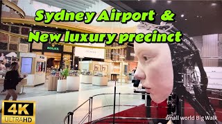 4K 2024 Sydney Airport Duty Free Shops amp New Luxury Precinct 2024 4K 雪梨機場新開幕的免稅店 [upl. by Anceline]