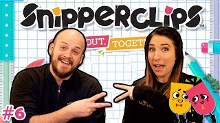 SNIPPING OUR WAY THROUGH SILLY SCIENCE DLC part 1  Snipperclips [upl. by Kcirdorb]