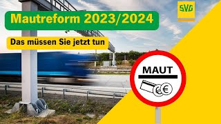 Mautreform 20232024  Das müssen Sie jetzt tun OnlineSeminar Aufzeichnung [upl. by Idnahk]