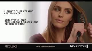 Introducing the Remington PROluxe Straightening Brush [upl. by Chevy]