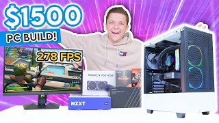 1500 NZXT H510 Flow Gaming PC Build Full RTX 3070 Build Guide  w BIOS Drivers amp Benchmarks [upl. by Ettenaej]