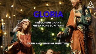 Gloria Fons Bonitatis  second class solemn feasts  Gregoriant chants  Latin and English subtitles [upl. by Nalyt934]