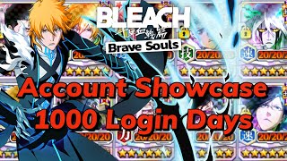 1000 Login Days Account Showcase  Bleach Brave Souls [upl. by Zaremski]