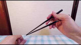 How to use chopsticks in Japan  The Gaijin Survival Guide [upl. by Beshore]