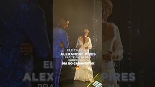 Não aceito menos que isso alexandrepires entrando de surpresa no meu casamento 😍AlexandrePires [upl. by Siravart678]