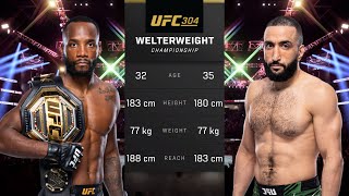 Leon Edwards vs Belal Muhammad 2 Full Fight  UFC 304 Fight Of The Night [upl. by Ykcor]