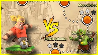 BARBARIAN KICKER VS Goblin Map  Clash of Clans [upl. by Haggerty620]