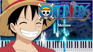 Mezase One Piece 【 PIANO TUTORIAL 】 [upl. by Bernetta307]