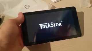 TrekStor surftab 7quot unboxing [upl. by Nerrad314]