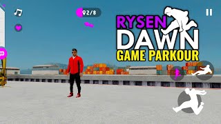 Rysen Dawn Android Gameplay  Game Parkour Offline Graphic HD [upl. by Lorola]