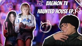 Funny First Episode of BAEMON TV  HAUNTED HOUSE EP01  REACTION [upl. by Tavie]