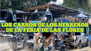 LOS CARROS DE LOS HERREROS DE LA FERIA DE LAS FLORES [upl. by Inalan]