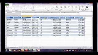 Data koppelen 3 Vertikaal zoeken met meerdere criteria in Excel 2010 [upl. by Grannias396]