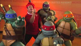 Nick Hotel Commercial 2014 Teenage Mutant Ninja Turtles [upl. by Wyly809]