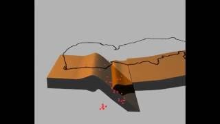 3D tectonic structure of Caspian Sea [upl. by Jenkins]