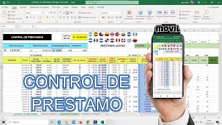 👉Control de Prestamos plantilla para prestamistas Paga diario Gota a Gota Pestamista Informal💵 [upl. by Loree]