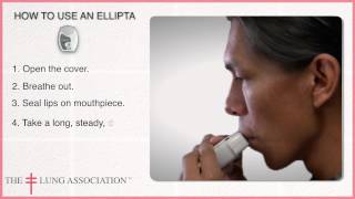 How to use an Ellipta Inhaler [upl. by Idihc568]