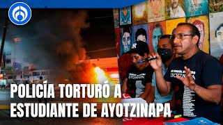 Policía trata de incriminar a estudiantes de Ayotzinapa Vidulfo Rosales [upl. by Odlabu]