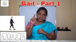 Gait part1 English  Sri Aahana Physiotherapy Academy [upl. by Ramled]