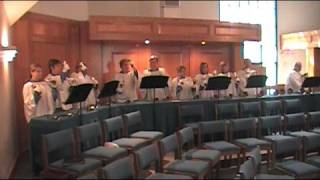 Handbell Choir performing Rigaudon by Campra [upl. by Fonville308]