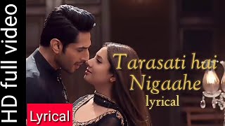 Tarasti hai nigaahe full video song by Asim azahar feat Bilal ashraf amp Mahira khan [upl. by Llerrac]