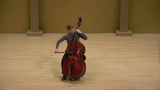 Verbier Festival Orchestra 2024 Audition  WIlliam DeslauriersAllain Double Bass [upl. by Bogart]