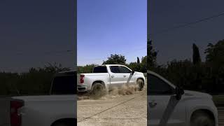 Muffler Deleted 2022 Silverado 1500 RST Z71 truck drift [upl. by Aldred]