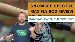 Snowbee Spectre RMX Fly Rod Review HANDSON [upl. by Enaht]