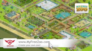 My Free Zoo  Birthday in the Zoo Game Trailer  Upjers ScreenCast [upl. by Darrell]