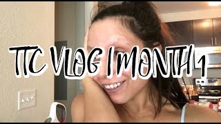 TTC VLOG  MONTH 1  Im finally ovulating [upl. by Cram206]