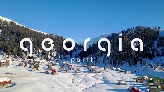 Cat Skiing in Bakhmaro Georgia Part 1  在格鲁吉亚雪猫滑雪 [upl. by Naleek]