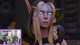 Reacting to Dark Heart InGame Cinematic  Alleria and Khadgar Cinematic [upl. by Nnayrb991]