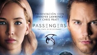 PASSENGERS  JENNIFER LAWRENCE Y CHRIS PRATT presentación en Madrid Sony Pictures España [upl. by Rosana]