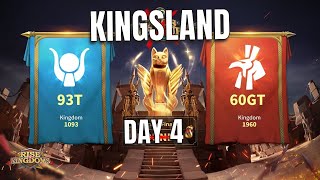 60GT vs 93T Kingsland Fight Day 4 KvK Watch Party W 2268 Rise of Kingdoms [upl. by Oirad344]