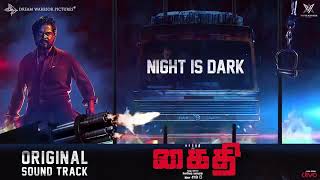 Kaithi Night is dark BGMkarthi Lokesh kanagarajkaithi bgmsam cs [upl. by Goldston]