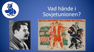 Vad hände i Sovjetunionen Världskrig [upl. by Carlotta]