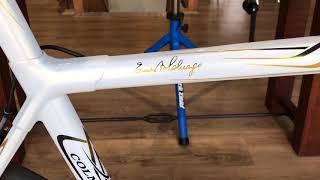 Colnago C64 Art Deco White amp Gold [upl. by Ahcsas809]