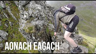 Aonach Eagach Ridge Traverse  Glencoe [upl. by Kelci715]