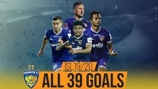 ISL 201920 All Goals Chennaiyin FC ft Valskis Anirudh Thapa amp Chhangte [upl. by Oir]