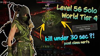 Diablo 4 underleveled lvl 70 Capstone Dungeon solo [upl. by Lorenzo819]