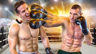 Tibo Inshape vs Major Gérald à la boxe [upl. by Line]