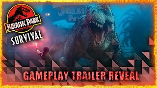 JURASSIC PARK SURVIVAL GAMEPLAY TRAILER REVEAL  Summer Games Fest Live Reaction [upl. by Franciskus]